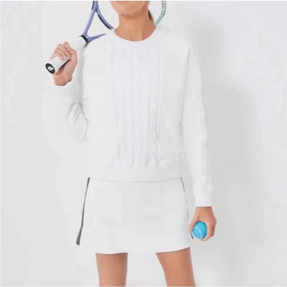 Tuckernuck White Crew Neck Sweater